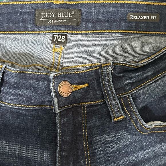 Judy Blue Dark Blue Women Jeans - Picture 4 of 7